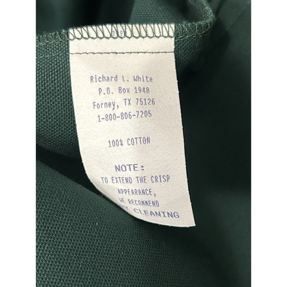 Brassada Drovers Coat Size Medium Long Forest Green Cattle Rancher Rodeo Western - Picture 12 of 12